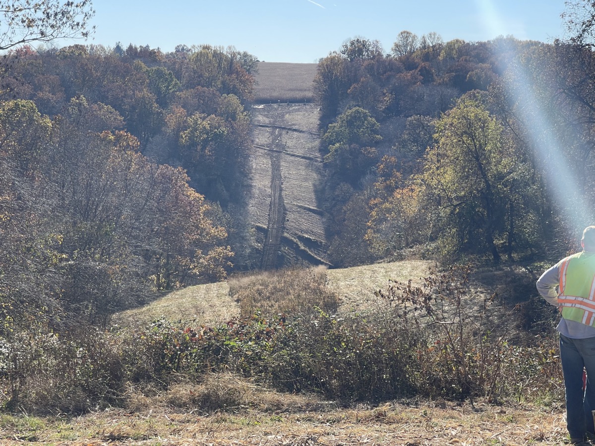 Pipeline ROW clearing
